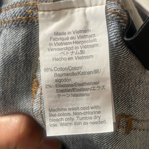 MADEWELL DENIM JEANS - 9’ High Rise Skinny / Size 25 - B53 - Picture 7 of 9